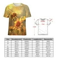 thumbnail image 2 of Bees Collect Honey T Shirts Basic T-Shirt Short Sleeve Ladies Tee Shirt Summer Graphic Clothing, 2 of 6