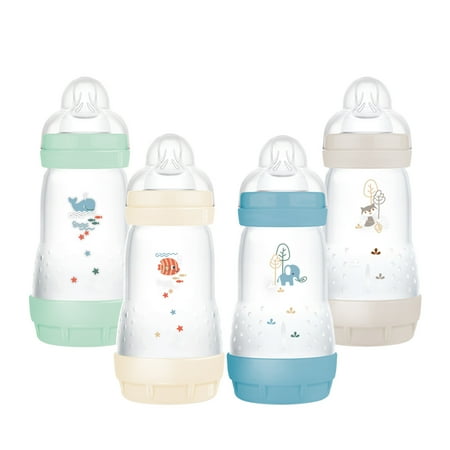 MAM ESAC 9oz Multi Color Boy 4 Pack