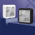 thumbnail image 4 of Methold Termómetro inteligente Digital para dormitorio interior Tuya WiFi ℃/℉ Higrómetro Indicador electrónico con batería Medidor de Electrónica, 4 of 6