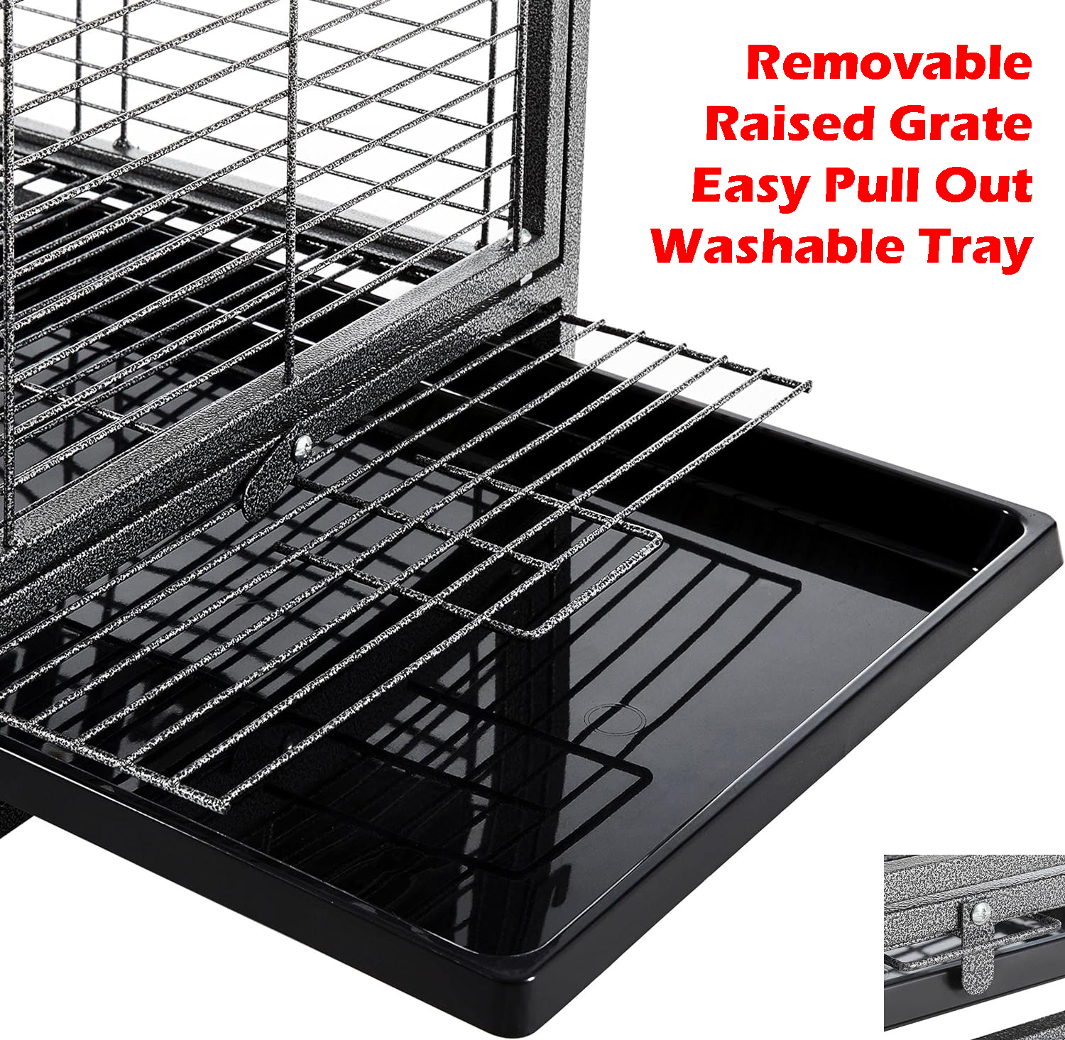 Durable Heavy Duty Travel Veterinary Bird Parrot Carrier Cage With Cover Feeding Bowl Play Wooden Stand Perch with Handle Prevent Beaks Out