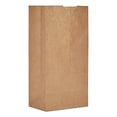 thumbnail image 2 of General Supply 30904 Grocery Paper Bags, 50 Lbs Capacity, #4, 5"w X 3.13"d X 9.75"h, Kraft, 500 Bags, 2 of 2