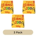thumbnail image 2 of Bahlsen Leibniz Zoo Original Children Butter Biscuits 100g, British Import (Pack of 3), 2 of 3