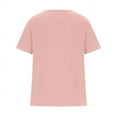 thumbnail image 4 of Birdeem Chemise Décontractée d'Été pour Femmes Col Rond Manches Courtes Imprimé Floral Ample, 4 of 12