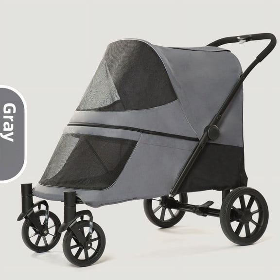 Medium and Large Dog Dog Cart, Large Space Pet Cart Can Carry Multiple Pet Cat Carts