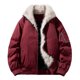 thumbnail image 2 of Ceisia Men's Outdoor Sports Jacket Hooded Long Sleeve Summer Loose Fit with Zipper Gift, 2 of 4
