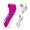 Red, variant on TLUDA Sucking Vibrator For Women Adult Sex Toys Sucking Toys For Womens Pleasure