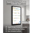 thumbnail image 6 of WETS 32-inch Wall Planner Digital Calendar & Chore Chart, Smart Touchscreen Interactive Display for Family Schedules – Wall Mount Included, Great for Organizing Your 2026 Calendar, 6 of 11