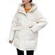 thumbnail image 2 of Puntoco Chaqueta De Invierno De Algodón Para Mujer Con Capucha, Cintura Y Felpa Para Superar El Abrigo Exterior Puntoco Puntoco-1, 2 of 8