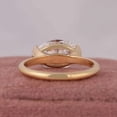 thumbnail image 6 of vylahjewellery Elegant Oval Cut Engagement Ring for Women Minimalist Moissanite Wedding Ring 14K Vermeil Yellow Gold Promise Ring Unique Anniversary Rings, 6 of 8
