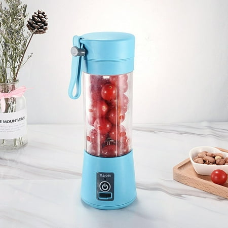 

6 Blades Blender Electric Fruit Juicer Portable USB Juicer Rechargeable Mini Food Processor Juicer Cup