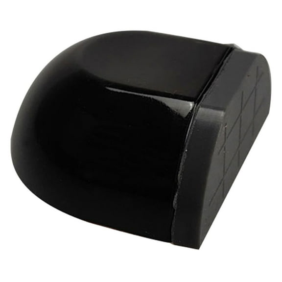Half Dome Floor Door Stop with Rubber Pad No Drill Door Stopper Semi Circle Door Stop for Wall Hardwood Floors Home Offices