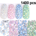 thumbnail image 2 of Diferentes pedrería para uñas, pedrería de cristal de fondo plano, piedras preciosas, manicura 3D Adepaton Uñas Postizas y Decoración, 2 of 5