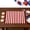 B, variant on 250th Anniversary USA Flag Linen Placemat 18x12in, Oversized Star & Flag Stripe Design Patriotic Placemat Decor for 4th of July Independence Day