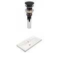 thumbnail image 1 of American Imaginations 31.73-in. W 3H8-in. Ceramic Top Set In White Color - Overflow Drain Incl. AI-30907, 1 of 8