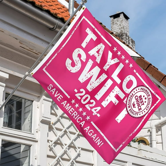 Get 2024-Ready!!! Taylor Swift Gift, 2024 Flag 3X5 Foot Flag for Dormitory Fast Cool Flag Funny Tapestry Room Indoor and Outdoor Decoration, 59x35.4in