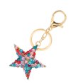 thumbnail image 4 of Oubit Cute Key Chain,Pentagram Keychain Shiny Rhinestone Key Chain Pentagram Key Rings Rugged and Tough, 4 of 9