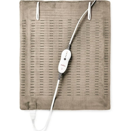 Sunbeam Heating Pad for Back, Neck, and Shoulder 6 Heat Settings, XXL (Musk)