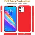 thumbnail image 5 of Xpression Cover for Apple iPhone 14 Plus 6.7" Slim Fit Hybrid Silicone Soft Gel Rubber TPU Full Body Protection Shockproof Protective Phone Case - Red, 5 of 8