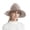 Khaki, variant on HAYIMI Women Thickening Type Daily And Festival Witch Hat Halloween Knitted Steepletop Hat