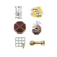 thumbnail image 1 of Classic Metal IQ Mind Brain Teaser Alloy Magic Baffling Puzzles Game Educational Toys Gift for Children Adult Boys Set of 6PCS6 Kinds 18 Deng Xun unisex, 1 of 2