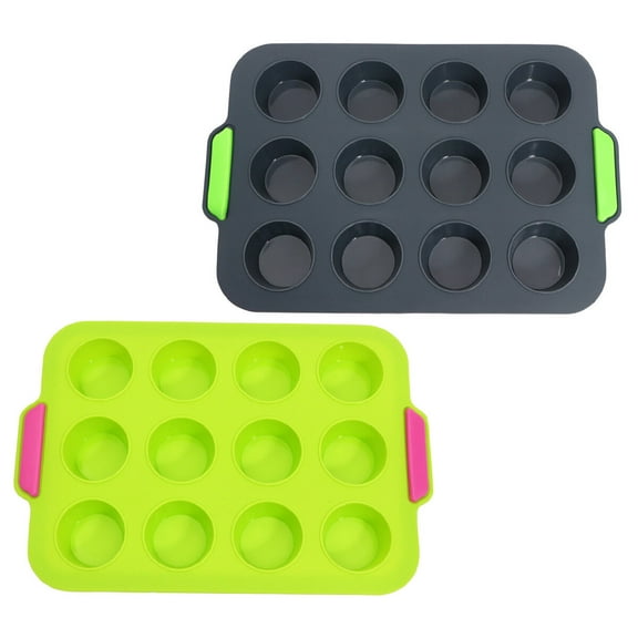 HOOWIFFY non-stick silicone mold Baking Silicone Mold Dark Grey 1Set