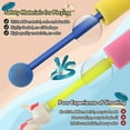thumbnail image 3 of Foam Water Pistols For Kids 12pack , 31ft Long Distance, Water Squirters For Kids Swimming Party, 3 of 5