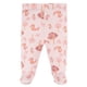 thumbnail image 3 of Gerber Essentials conjunto bebé 3 pzs rosa camisa pantalón gorra 0 a 6 meses, 3 of 4