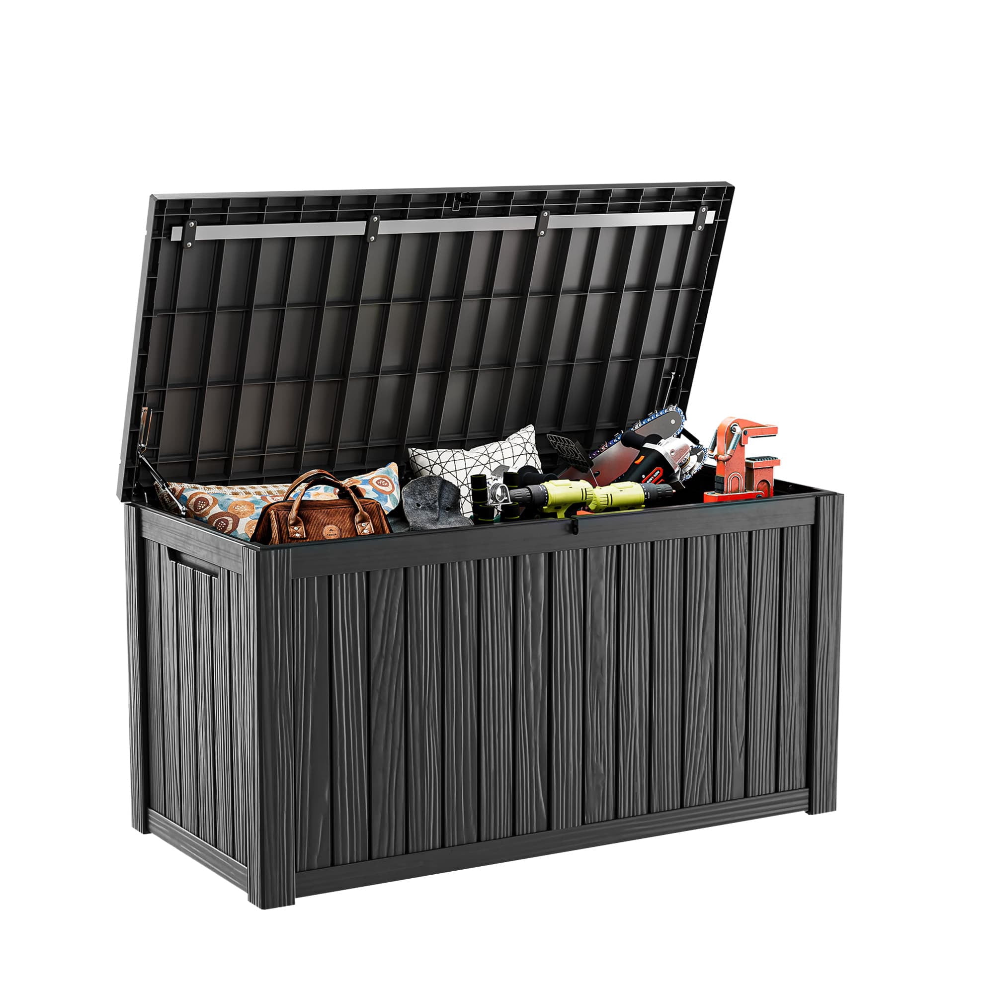 MAYEERTY 48 Gallons Large Package Drop Box with Bold “Deliveries”, Lockable Lid