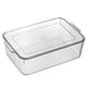 thumbnail image 2 of Refrigerador Caja de mantenimiento fresco Cajón transparente de PET Refrigerador Organizador de almacenamiento de bebidas con tapa, Estilo alto ensanchado Eigraketly HA005035-02, 2 of 7