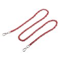 thumbnail image 1 of Unique Bargains Sangle de Chaîne pour Sac à Main, 47 Pieds Sangle de Remplacement pour Sac à Bandoulière (Rouge/argent), 1 of 6