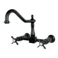 thumbnail image 3 of Kingston Brass NuWave French Centerset Bathroom Faucet with Drain Assembly, 3 of 5