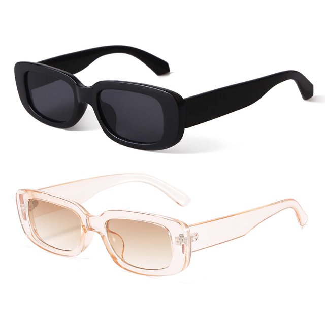 Gafas de sol BUTABY Rectangulares de estilo retro UV400 para mujer