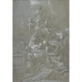 thumbnail image 3 of Jean Jouvenet 14x18 Black Modern Framed Museum Art Print Titled - The Assumption of the Virgin, 3 of 5