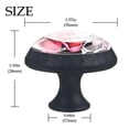 thumbnail image 4 of 4 Pcs Flower Knobs for Kitchen Cabinet Cupboard Dresser Bookcase Drawer Pulls Handles Round Home Decor, 4 of 8