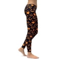 thumbnail image 2 of Spooktacular Halloween Leggings Size: M for Women | FIERCEPULSE, 2 of 9