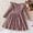 Pink, variant on KidsChristmas Dresses for Girls Crew Neck Long Sleeve Dress Girl Winter Dresses Baby Christmas Outfit Cute Dresses for Girls 6-7 Years