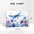 thumbnail image 4 of 8x12 inch Frameless Wall Art Dragonflies & Flowers Garden Wall Decor,Home Study Decor Garden Accessory,Living Room,Bedroom Wall Art Decor,Dragonflies & Flowers Funny Oil Paintings On Canvas, 4 of 6