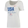 Women's Nike White US National Team Verbiage Performance T-Shirt