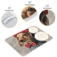 thumbnail image 3 of Yayeee Dish Drying Mat for Kitchen Counter 16"x18" Microfiber Absorbent Pad, Gray Dog Artist, 3 of 7