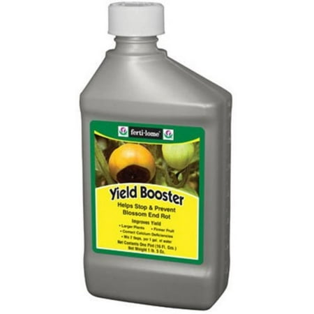 High Yield Tomatoes - 10607 Fertilome Concentrate Yield Weed Killers, Helps Stop Blossom End Rot On Tomatoes & Setting Of Fruit & Correcting Calcium Deficiencies By Voluntary Purchasing Group