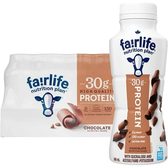 Fairlife Chocolate Protein Shake, 18 x 340 mL