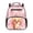 Pink Corgi Print, variant on HUIACONG Pink Angel Corgi Print Kids Backpack for Girls Age 3-9, 13.5 Inch Water Resistant School Bookbag, Lightweight Adjustable Padded Straps Multi Pocket Daypack for Travel Camping