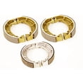 thumbnail image 1 of 1998 Kawasaki KLF220 220 Bayou Front and Rear Brakes Brake Shoes, 1 of 2