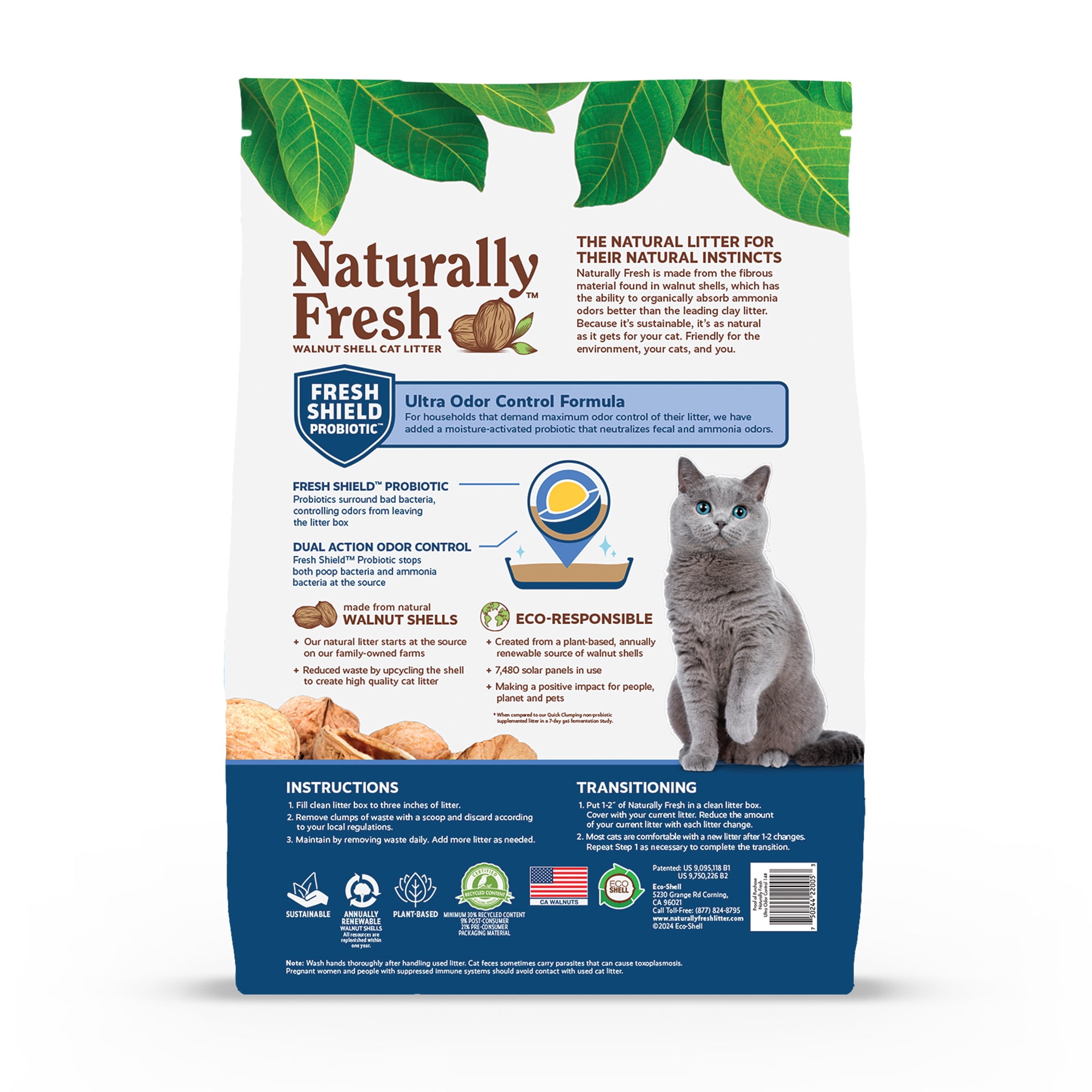 Naturally Fresh Ultra Odor Control Multi-Cat 14 lb. Bag