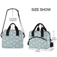 thumbnail image 2 of FORMRS Reusable Lunch Bag for Work School Leakproof Insulated Cooler with Adjustable Shoulder Strap, Simple Sheep Pattern, 2 of 6