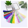 thumbnail image 4 of 10-30Pcs 80mm Bookmark Tassels Fringe Brush For DIY Key Chain Earring Hooks Pendant Jewelry Making Sewing Curtains Accessories, 4 of 7