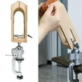 thumbnail image 4 of Wood Leathercraft Clamp 360 Degrees Rotation with PU Leather with PU Leather, 4 of 8
