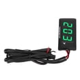 thumbnail image 1 of Motorcycle Digital Water Temperature Gauge Ultra Thin LCD 12V With 18mm Sensor Adapter for Most Motorbikes, 1 of 7