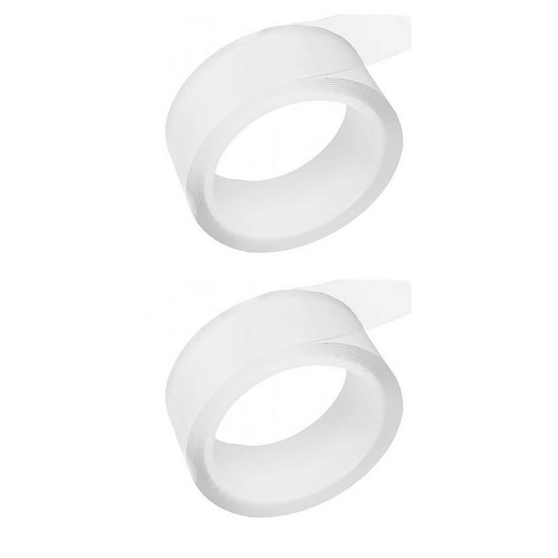Speravity Cinta transparente autoadhesiva resistente al agua para fregadero de cocina, tira autoadhesiva para sellado de agua de piscina Type3 NO3