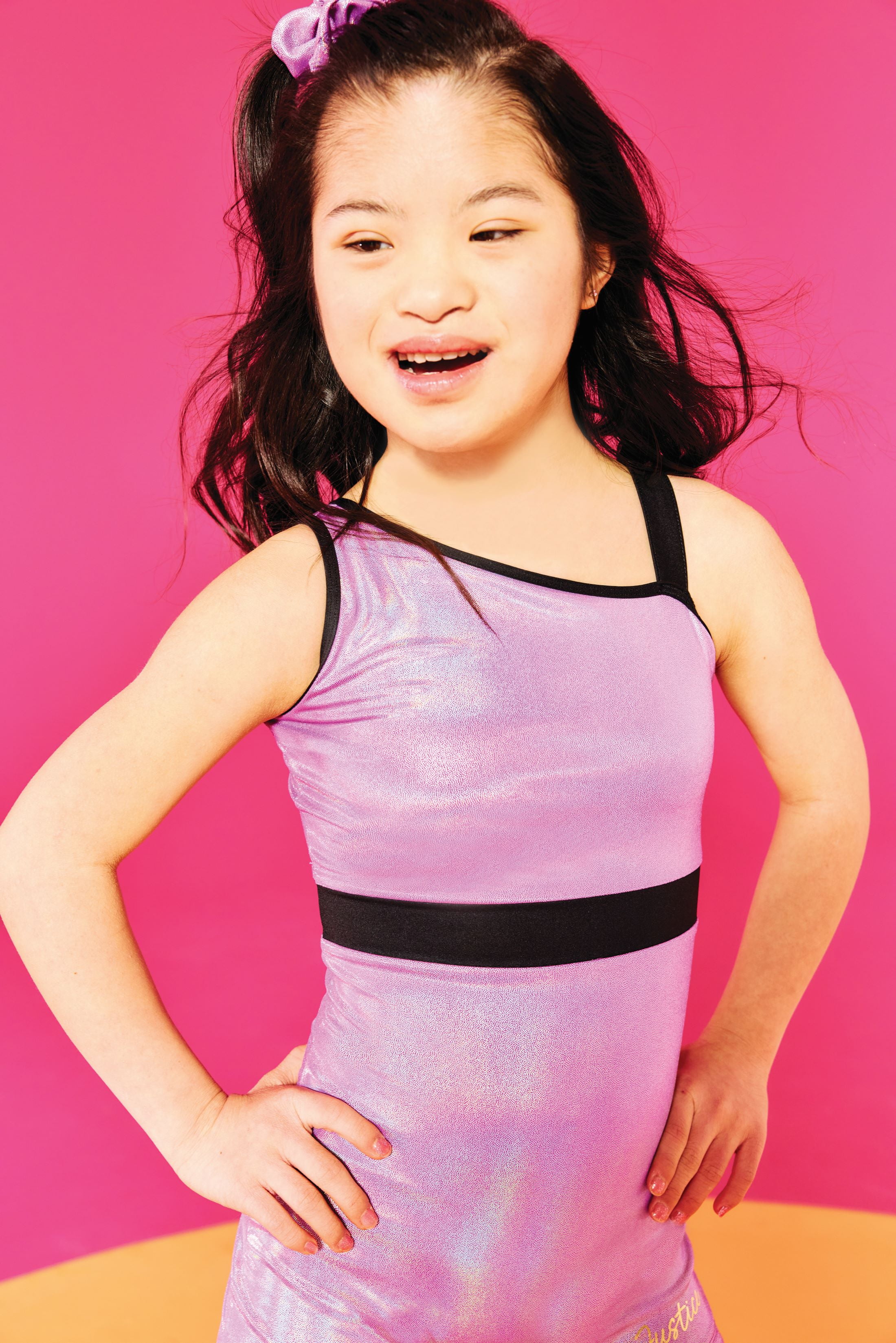 Justice 2PK Dance Ribbons, 6.6FT Length, Color Purple, Ages 6+
